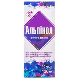 Диетическая добавка Альпикол сироп 120 мл