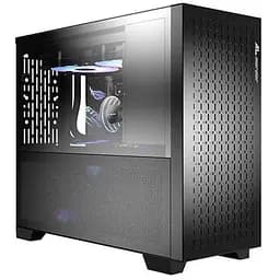 Корпус ALmordor Sparkle 170M Matx Lite чорний, без БЖ, Mini Tower, для Micro ATX / Mini ITX, 2xUSB 3.0, макс. CPU - 145 мм / VGA -