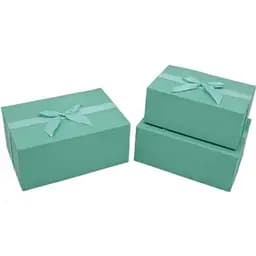 Набор подарочных коробок UFO Y002 Tiffany 3 шт. (Y002 Набор 3 шт TIFFANY прям.)