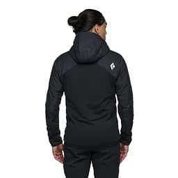 Куртка чоловіча Black Diamond M First Light Hybrid Hoody M Чорний - мініатюра 3
