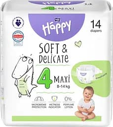 Подгузники Happy Bella Baby maxi 14 шт.