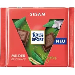 Шоколад чорний Ritter Sport Vegan Кунжут 100 г (896953)