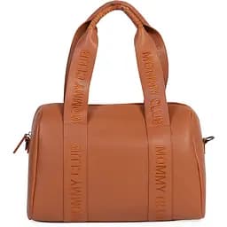 Сумка Childhome Mommy club Signature vegan leather brown