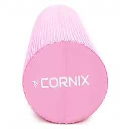 Масажний ролик Cornix EVA+ 90 x 15 см (валик, ролер) XR-0313 Pink - мініатюра 5