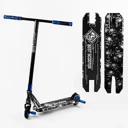 Самокат трюковий Best Scooter 72х13х58 см Різнобарвний 000231678 - мініатюра 2