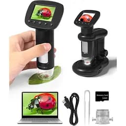 Цифровий ручний мікроскоп з 2-дюймовим РК-дисплеєм