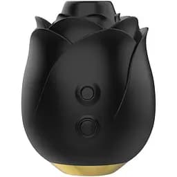 Вакуумный стимулятор клитора Fifty Shades of Grey Hearts & Flowers Stimulator черный