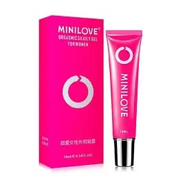 Збуджуючий зволожуючий гель MiniLove 10 мл без аромату для жінок