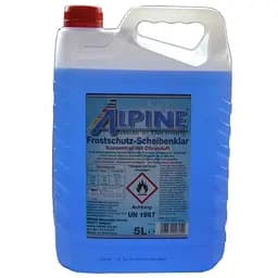Омивач скла концентрат Alpine Frostschutz Scheibenklar -60°C синій 5 л