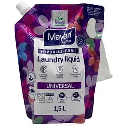 Гіпоалергенний гель для прання Mayeri універсальний запасний блок 1.5 л