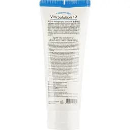 Пінка для вмивання Jigott Vita Solution 12 Moisture Foam Cleansing Зволожуюча, 180 мл - мініатюра 2
