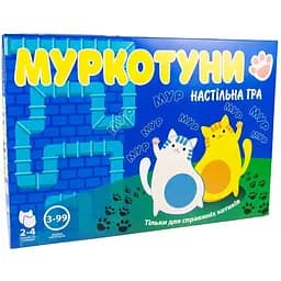 Настольная игра Strateg "Муркотуны" на украинском языке (30246)