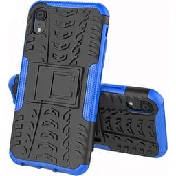 Чехол-накладка Toto Dazzle Kickstand 2 in 1 Case Apple iPhone XR Blue
