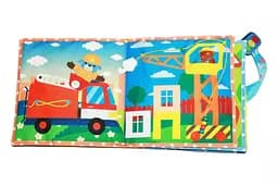 Фетрова книга для малят Bambini Авто - мініатюра 4