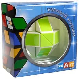 Змійка Рубіка біло-зелена в коробці (Smart Cube Snake White and Green in box) (SCT404)
