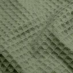 Плед-покривало Cosas Greek Waffle Olive вафельне 75х95 см (Blanket_53Olive_GreekWaffle_75x95) - мініатюра 4