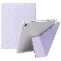 Обкладинка BeCover Ultra Slim Origami Transparent з кріпленням Apple iPad Air 11" M2/M3 2024/2025 Purple (711392)