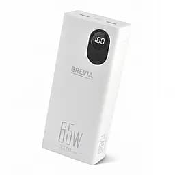 Повербанк (Power Bank) Brevia 30000mAh 65W Li-Pol, LCD белый(45365)