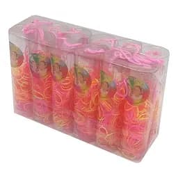 Дитяча резинка для волосся La-beauty 0308-506-5 силіконова, різнокольорова