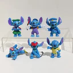Іграшки фігурки Ліло та Стіч Lilo and Stitch набір 6 шт