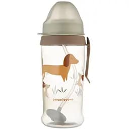 Бидончик непроливайка Canpol babies с трубочкой и утяжелителем DOGS (56/510_bro)