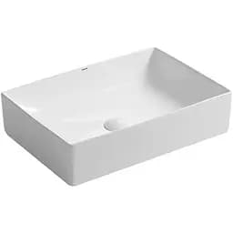 Умивальник накладний Mixxus Premium Quadro-0104 500x350x120 мм MP6515, Білий