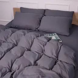 Комплект постільної білизни MirSon Фланель 001 Ash grey 143х210 см сірий (2200009648199) - мініатюра 11