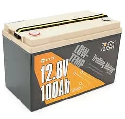 Акумуляторна батарея для ДБЖ Power Queen LiFePO4 12.8 V / 100 А*ч (PowerQueen-128V100Ah-LT)