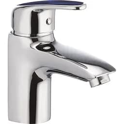 Змішувач для умивальника Cron Magic 001 синя ручка) 