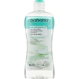 Вода міцелярна для зняття макіяжу Babaria Biphasic Aloe Micellar Water двофазна 400 мл