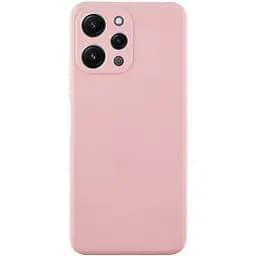 Силиконовый чехол Epik Candy Full Camera для Xiaomi Redmi 12 Розовый / Pink Sand
