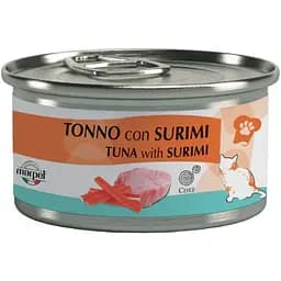 Вологий корм для кішок Marpet Aequilibria Chef, тунець із сурімі, 80 г