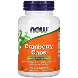 Натуральна добавка Now Журавлина Cranberry Caps 100 вегетаріанських капсул
