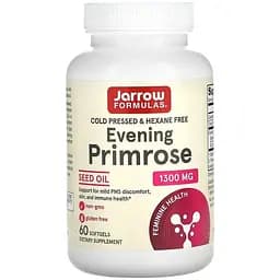 Жирні кислоти Jarrow Formulas Evening Primrose 1300 мг 60 капсул