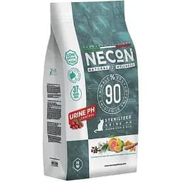 Сухий корм для стерилізованих котів Necon Natural Wellness Cat Steril Urine pH з профілактикою СКХ та схильних до ожиріння океанічна риба та криль 1.5 кг