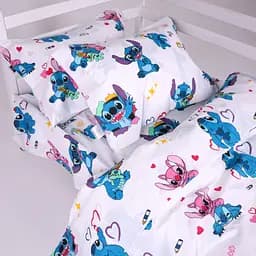 Наволочка MirSon Ranforce Elite Cute Stitch White 40x60 см (2200012553336)
