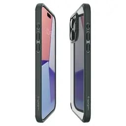Прозорий чохол Spigen Ultra Hybrid Abyss Green для iPhone 15 Pro Max (ACS06574) - мініатюра 5