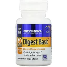 Натуральная добавка Enzymedica Digest Basic, 30 капсул