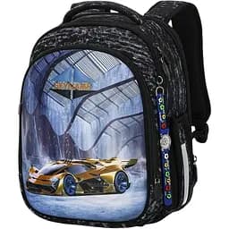 Ранец-черепашка + брелок игрушка цвет серый SKYNAME ЦБ-00255095