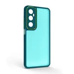 Защитный чехол для Realme C65 4G, Shade, зеленый, TPU+PC, матовый, защита всего корпуса, панель-накладка, противоударный, с большими бортами, амортизирует удары при падениях, ArmorStandart (ARM77835)