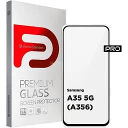 Захисне скло ArmorStandart Full Pro Glass для Samsung A35 Black [ARM74347] [103869] - мініатюра 2