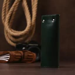 Шкіряна ключниця SHVIGEL 14.5х6х2 см acs0025823 - мініатюра 7