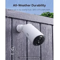 IP-камера відеоспостереження Baseus Security B1 Outdoor Camera 2K S0SV002130 White - мініатюра 5