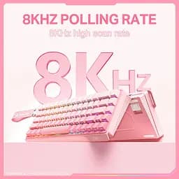 Клавіатура Onikuma ігрова для ПК G-96 з RGB підсвіткою геймерська бездротова для ігор - мініатюра 5