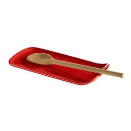 Подставка для ложки Emile Henry Kitchen tools красная 23 х 10.5 x 3 см (340263)
