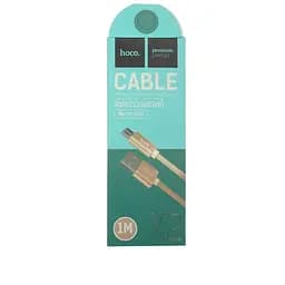 Кабель Hoco X2 knitted Micro USB Charging cable Gold - мініатюра 2