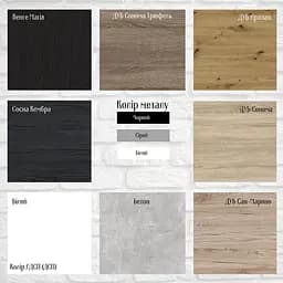 Комп'ютерний стіл Ferrum-decor Таккота 75x100x70 сірий ДСП Дуб Сонома 16мм (FRD-102331) - мініатюра 4