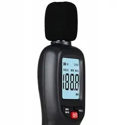 Вимірювач шуму (шумомер) Bluetooth 30-130 дБ WINTACT WT85B - мініатюра 2