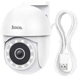 Камера зовнішня поворотна Hoco D2 outdoor PTZ HD camera