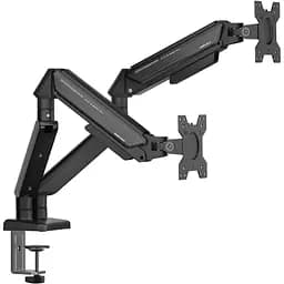 Кріплення для монітора Anda Seat Stealth II Duo 17''-32'' настільне Black & White (AD-W-A6D-2S-BW)